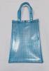 PVC網狀透明手提袋|高週波網狀置物袋製作